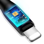 USAMS U18 Lightning 2A Fast Charge Cable 1m black SJ266USB01 (US-SJ266) - imagine 3