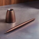 Lexon Scribalu Pen with Base bronze LS64BZ - imagine 5