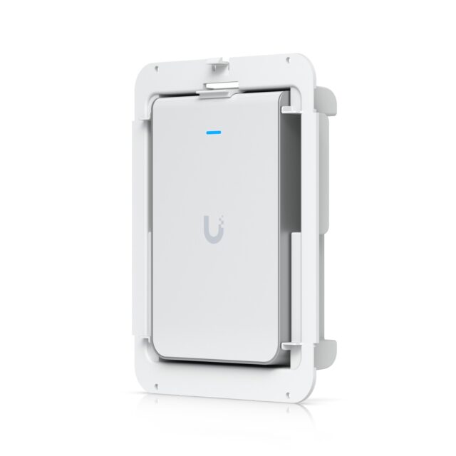 Ubiquiti UACC-U7-Pro-Wall-FM | Intercom Flush Mount | U7 Pro Wall Paintable Flush Mount, 190 x 142 x 49 mm - imagine 5