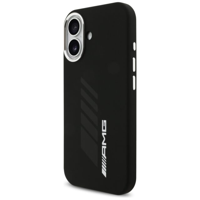 AMG Silicone Oversize Rhombs MagSafe Case for iPhone 17 Black - imagine 2