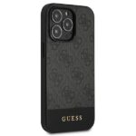 Guess GUHCP13LG4GLGR iPhone 13 Pro / 13 6,1" grey hardcase 4G Stripe Collection - imagine 4
