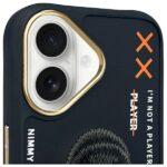 Nimmy case iPhone 16 6.1" black Cool&Cute 2.0 Monkey - imagine 3