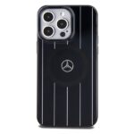 Mercedes MEHMP15L23HRSK iPhone 15 Pro 6.1" Black Hardcase Double Layer Crossed Lines MagSafe - imagine 3
