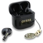 TWS headphones Guess Glossy Effect Printed Classic Logo & Charm black - imagine 2