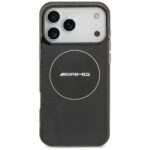 Case AMG Double Layer Transparent        Smocked MagSafe for iPhone 17 Pro Max black - imagine 3