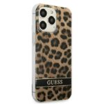 Guess GUHCP13LHSLEOW iPhone 13 Pro / 13 6,1" brown hardcase Leopard - imagine 4