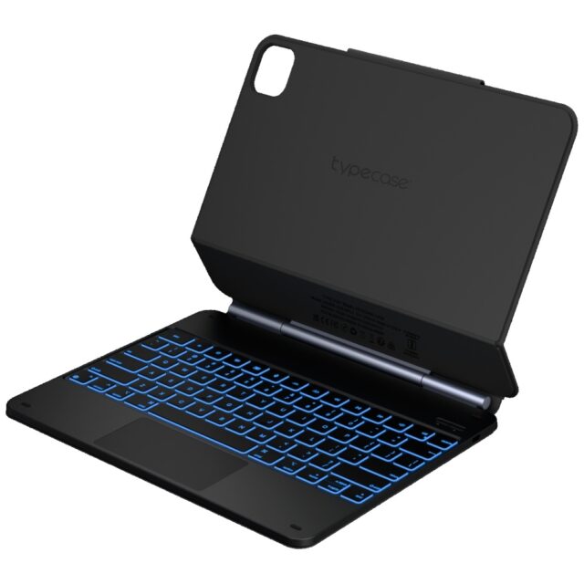 Case Typecase Edge with keyboard for iPad Air 13" 2024/2025 black - imagine 4