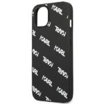 Karl Lagerfeld KLHCP13SPULMBK3 iPhone 13 mini 5,4" hardcase black Allover - imagine 6
