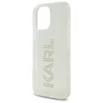 Karl Lagerfeld KLHCP16XHKLSTDCT iPhone 16 Pro Max 6.9" transparent hardcase IML Rhinestones Logo - imagine 6