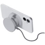 Wireless charger Bazic GoMag Trio 2 3in1 15W magnetic for iPhone/Watch/AirPods gray - imagine 3