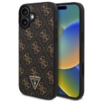 Guess GUHCP16SPG4GPK iPhone 16 6.1" black hardcase New 4G Triangle