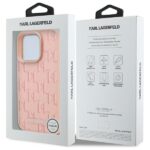 Karl Lagerfeld KLHMP16XPKHPORPP iPhone 16 Pro Max 6.9" pink hardcase Hot Stamp Magsafe - imagine 8