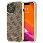 Guess GUHMP13LG4GB iPhone 13 Pro / 13 6,1"brown hard case 4G Collection Magsafe - imagine 2