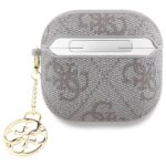 Guess GUA4G4GSMP AirPods 4 cover pink 4G Charm Collection - imagine 2