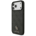 Guess 4G Small Classic Logo MagSafe case for iPhone 17 Pro Max black - imagine 2