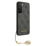 Guess GUHCS22MGF4GGR S906 S22+ grey hardcase 4G Charms Collection - imagine 3