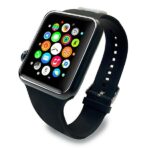 Karl Lagerfeld Pasek KLAWLSLCK Apple Watch 42/44/45mm black strap Silicone Choupette Heads - imagine 3