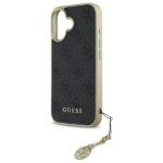 Guess GUHCP16SGF4GGR iPhone 16 6.1" black hardcase 4G Charms Collection - imagine 6