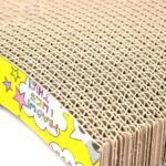 Cat Scratcher Extralink Pets, Cardboard Bed Lounge Wave Eco Scratching Mat Large Pet-761 - imagine 2