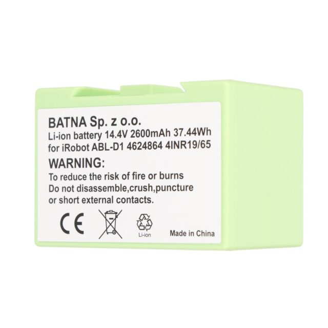 BATERIA ROOMBA E5 E6 I7 14.4V 2600MAH - imagine 4