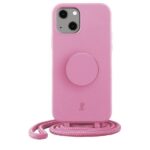JE PopGrip Case iPhone 14 Plus / 15 Plus 6.7" pastel pink 30150 (Just Elegance)