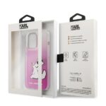 Karl Lagerfeld KLHCP13XCFNRCPI iPhone 13 Pro Max 6,7" hardcase pink Choupette Fun - imagine 8