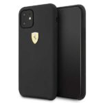 Ferrari Hardcase FESSIHCN61BK for iPhone 11 6.1" / XR Black Silicone Collection