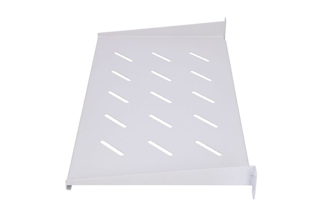 Extralink 1U 250mm Gray | Shelf | 19", for wall cabinets - imagine 2