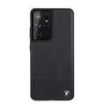 Case BMW BMHCS21LSLLNA S21 Ultra G998 navy blue hardcase Signature Logo Imprint - imagine 3