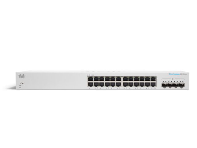 Cisco CBS220-24T-4X | Switch | 24x RJ45 1000Mb/s, 4x SFP+, Desktop, Rack - imagine 3
