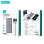 USAMS Powerbank PB59 30000mAh 65W 2xQC3.0 + PD Fast Charge black CMXLOGTC01 (US-CD165) + U cable - imagine 8