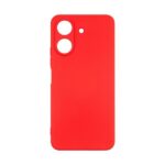 Beline Silicone Case Xiaomi Redmi 13c Red/red Poco C65 - imagine 2
