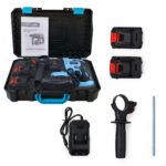 EXTRALINK POWERLINK AKUMULATOROWY MŁOT UDAROWO-OBROTOWY PWL-6608 26MM 20V 2X4AH - imagine 8