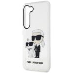 Karl Lagerfeld KLHCS23MHNKCTGT S23+ S916transparent hardcase Glitter Karl&Choupette - imagine 6