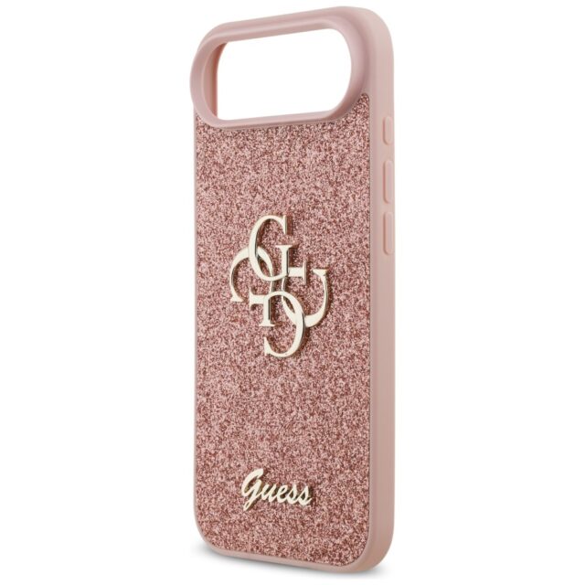 Case Guess Fixed Glitter Big 4G for iPhone Air pink - imagine 6
