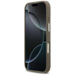 Guess Grained Big 4G Classic Logo Case for iPhone 17 Pro Brown - imagine 5