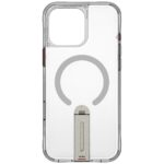 Case Skinarma Helix for iPhone 16 Pro Magnetic Charging 360 Rotating Stand titanium - imagine 4