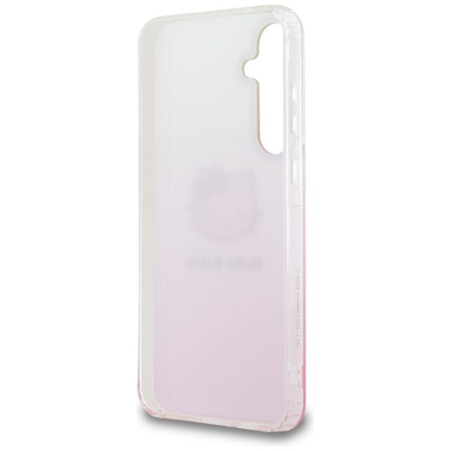 Hello Kitty HKHCSA55HDGKEP A55 A556 pink hardcase IML Gradient Electroplating Kitty Head - imagine 5