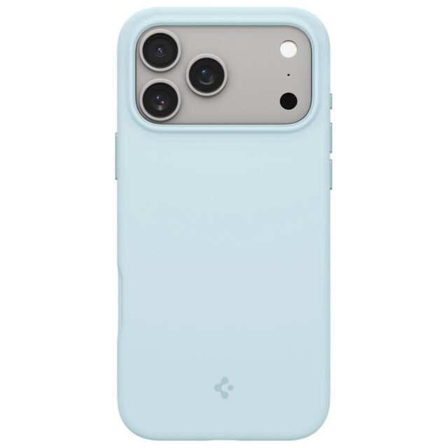 Spigen Silicone Fit MAG MagSafe Case for iPhone 17 Pro Max Blue - imagine 2
