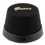 Guess speaker Bluetooth GUWSC3ALSMK Speaker Stand black Magnetic Script Metal - imagine 2