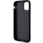 Karl Lagerfeld KLHCN613DRKHNK iPhone 11/ Xr 6.1" black hardcase Rubber Choupette 3D - imagine 7