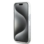 Karl Lagerfeld KLHMP14LLGCHSGH iPhone14 Pro 6.1" hardcase transparent Liquid Glitter Choupette Head - imagine 5