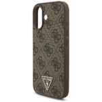 Guess 4G Strap Triangle Logo MagSafe case for iPhone 17 brown - imagine 6