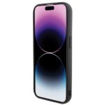 Karl Lagerfeld KLHCP15L3DMKRLK iPhone 15 Pro 6.1" black hardcase 3D Rubber Multi Logo - imagine 5