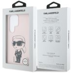 Karl Lagerfeld Silicone Graffiti Ikonik Printed Logo MagSafe Case for Samsung Galaxy S25 Ultra Pink - imagine 8