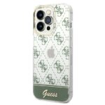 Guess GUHCP14XHG4MHA iPhone 14 Pro Max 6,7" khaki hardcase 4G Pattern Script - imagine 2