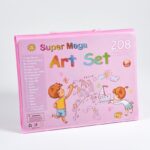 Extralink Art Set for Painting, 208-Piece Art Supplies - imagine 6