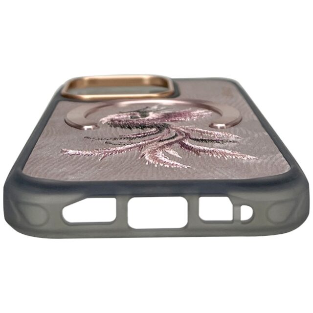 Case Nimmy Magnetic Fantasy Animal       MagSafe for iPhone 16 Pro rose gold - imagine 4