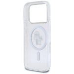 Karl Lagerfeld IML Karl Choupette Glitter MagSafe Case for iPhone 17 Pro Clear - imagine 7