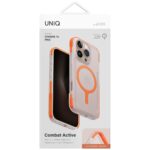 Case UNIQ Combat Active for iPhone 16 Pro Magclick Charging orange - imagine 5